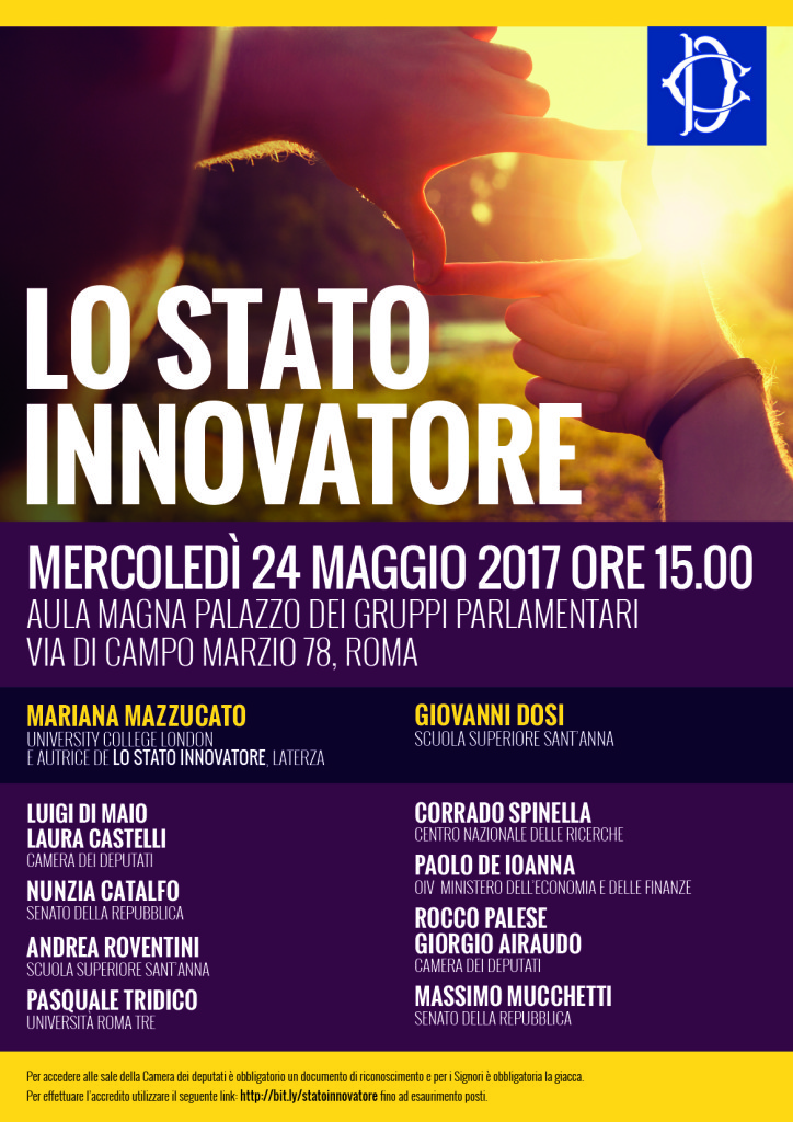 locandina convegno LO STATO INNOVATORE